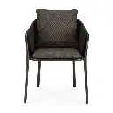 60222_Capitan_outdoor_dining_chair_aluminium_Dark_Bronze_cord_Dark_Brown_fabric_side_cut_WEB.webp