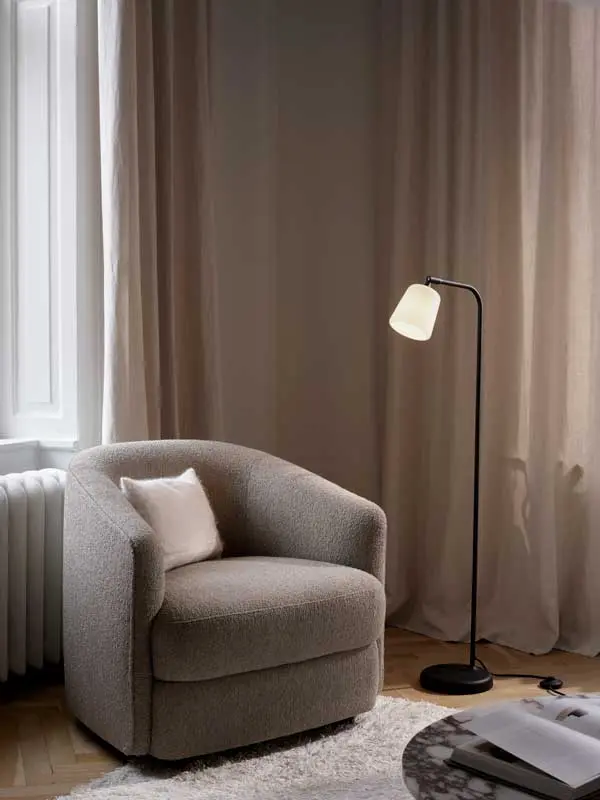 New-Works_Spring-2022_Material-Floor-Lamp_Opal-Glass_Covent-Lounge-Chair.webp