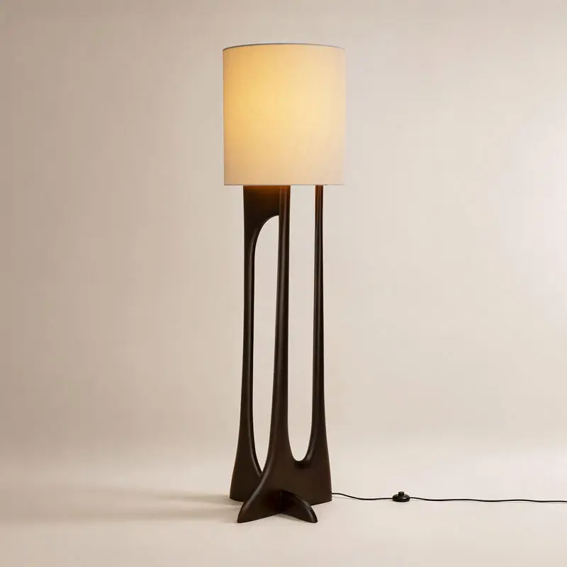 26971_Flow_floor_lamp_varnished_mahogany_Rose_brown_Beige_fabric_side_cut_WEB.webp