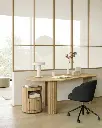 50794_Boomerang_desk_Oak_50793_Boomerang_drawer_unit_Oak_50698_Unda_office_chair_Charchoal_fabric_Black_base_1_WEB.webp