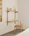 51348_PI_wall_mounted_desk_Oak_51339_PI_dining_chair_Oak_WEB.webp
