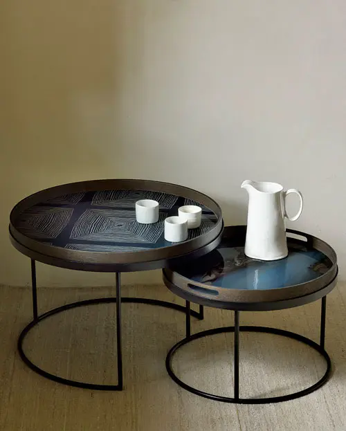 20726_Round_tray_coffee_table_set_20912_Ink_Linear_Squares_tray_20911_Slate_Organic_tray_WEB.webp