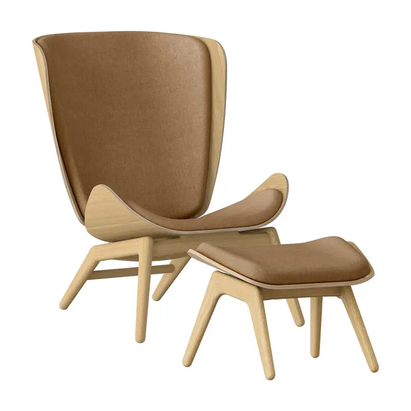 UMAGE_packshot_The-Reader_wing-chair_ottoman_oak_sugar-brown_(2).webp