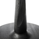Torsion-ruokapöytä, musta, 70x70cm