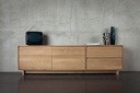 Tv-taso Wave 210 x 46 cm, tammi