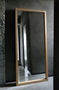 Seinäpeili Light Frame 90 x 200 cm, tammi