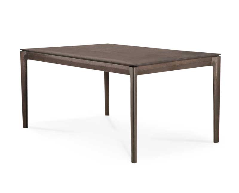 Ruokapöytä Bok, tammi ruskea