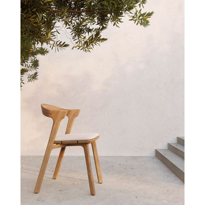 Istuintyyny Bok Outdoor tuoliiin, Off White