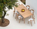 Istuintyyny Bok Outdoor tuoliiin, Off White