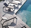 Aurinkovuode Siesta, Light Grey
