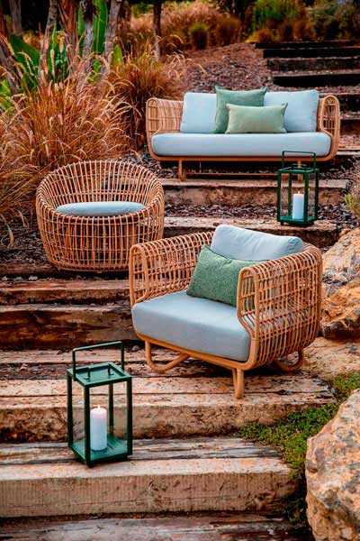 Lepotuoli Nest, Natural