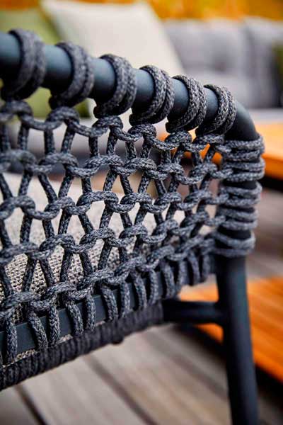 Lepotuoli Ocean, Dark Grey