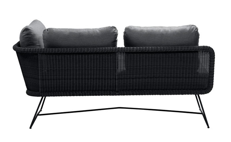 Sohvamoduuli Horizon 2:n istuttava vasen, musta-harmaa