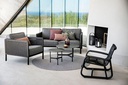Lepotuoli Encore, Lava Grey