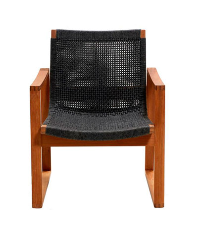 Lepotuoli Endless Soft Rope, tiikki