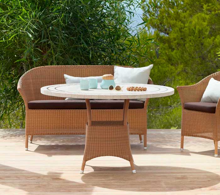 Sohva Lansing 2:n istuttava, Natural