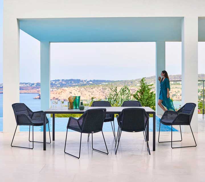 Ruokapöydän tuoli Breeze, Black