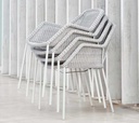 Ruokapöydän tuoli Breeze, White Grey