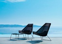 Korkeaselkäinen nojatuoli Breeze, Black