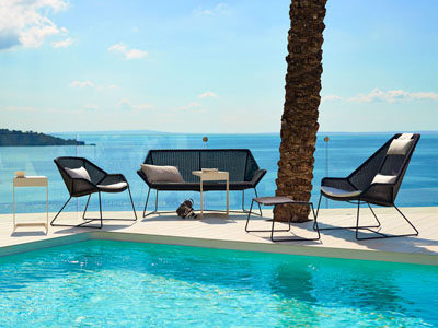Sohva Breeze 2:n istuttava, Black