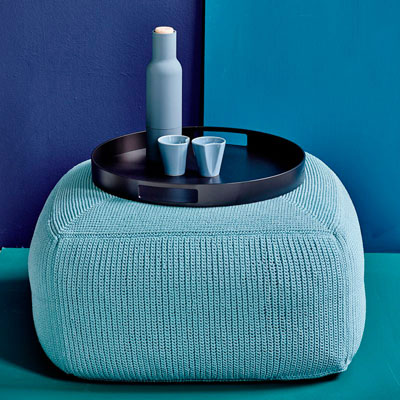 Rahi Divine 55 x 55 cm, Turquoise