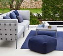 Rahi Divine 55 x 55 cm, Midnight Blue