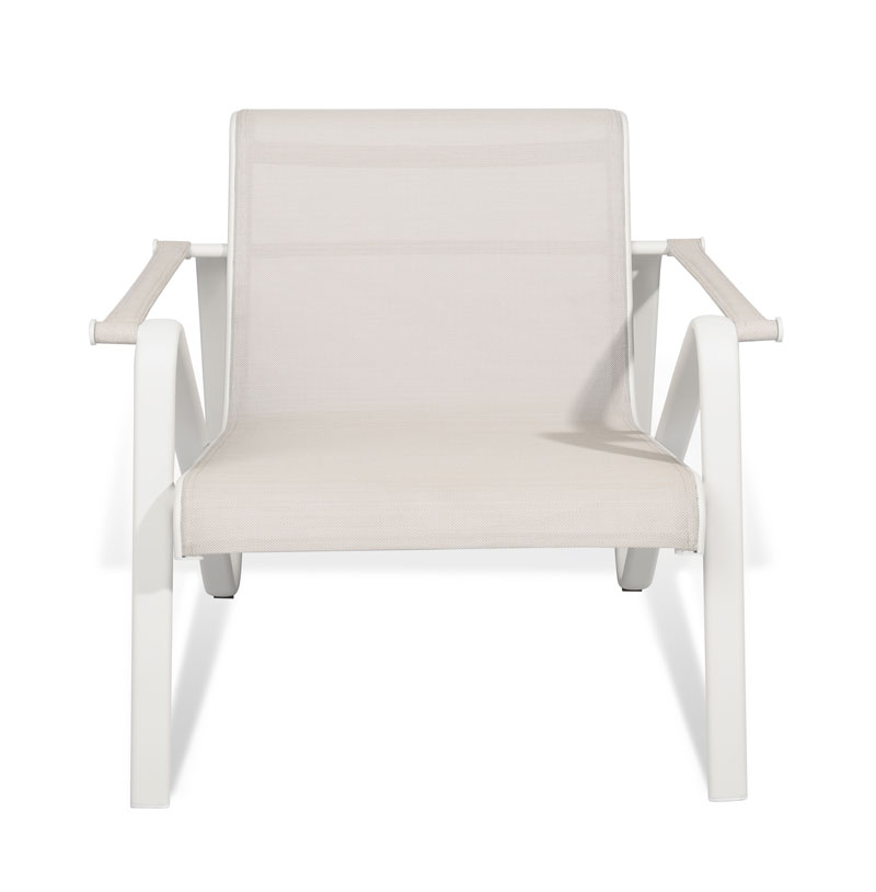 Mindo 105 lounge chair, light grey