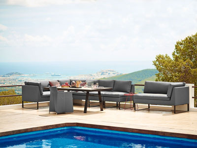 Tuolimoduuli Flex, Grey