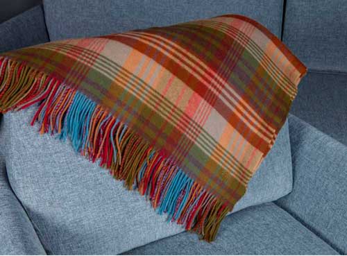 Torkkupeitto Mulberry Home Ancient Tartan