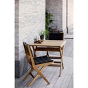 Flip tuolin pehmuste, tumman harmaa