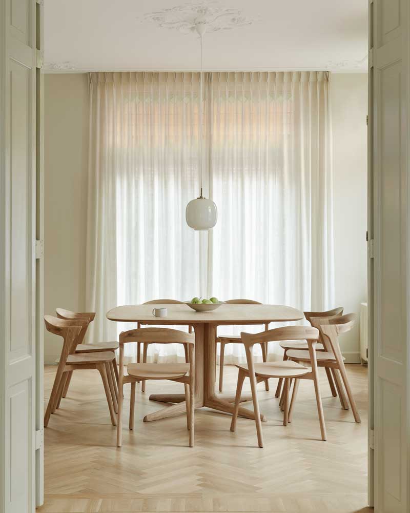 Ruokapöydän tuoli Bok, tammi