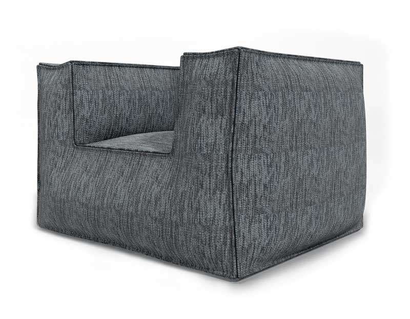 Silky Club Seat -lepotuoli, Grey