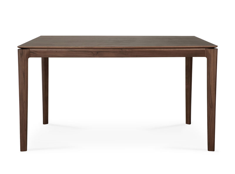 Ruokapöytä Bok, tiikki ruskea