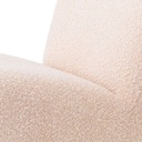 Nojatuoli Blush, Bouclé Cream