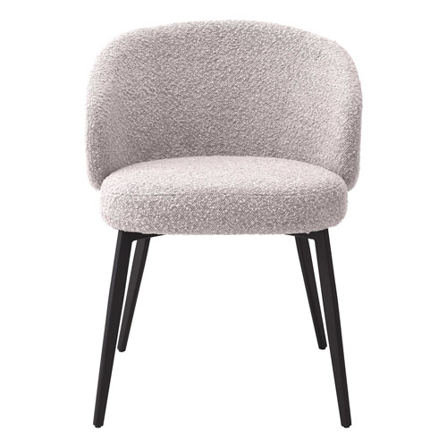 Käsinojatuoli Lloyd 2 kpl, Bouclé Grey