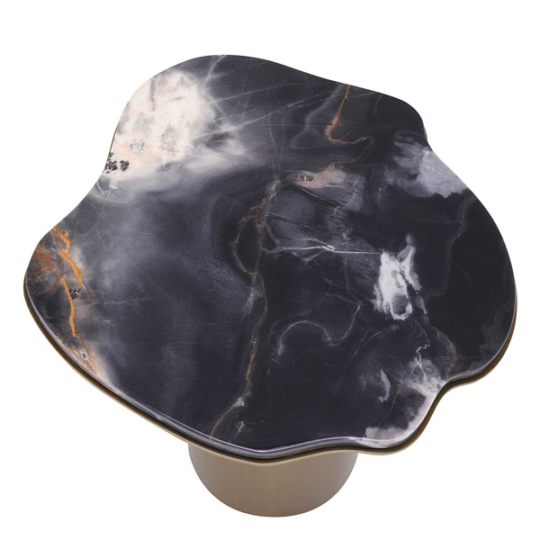 Sivupöytä Shapiro, musta marmori