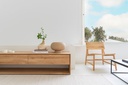 Tv-taso Nordic 180 x 46 cm, tammi
