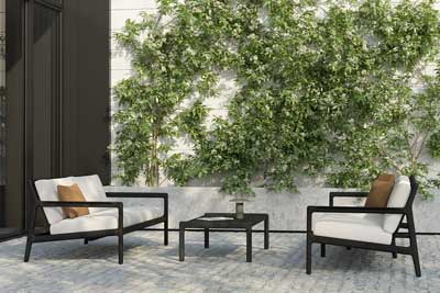 Ulkotyyny Nomad Outdoor 60 x 40 cm, Cumin