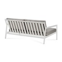 Sohva Jack Outdoor 180 cm, alumiini, pehmusteella