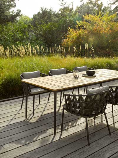 Ruokapöytä Leo 240 x 100 cm, tiikkikansi