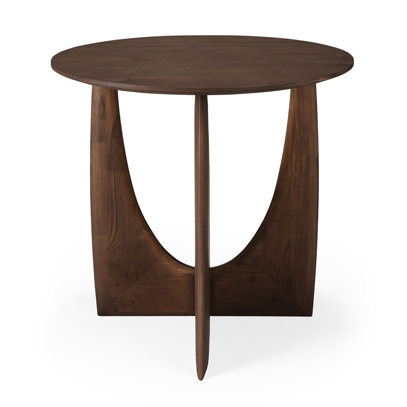 Sivupöytä Teak Geometric 51 cm