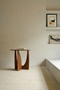 Sivupöytä Teak Geometric 51 cm