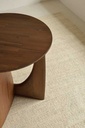 Sivupöytä Teak Geometric 51 cm