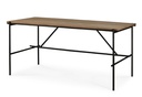 Työpöytä Oscar 160 x 80 cm, tiikki