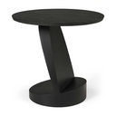 Sivupöytä Oblic 52 cm, musta