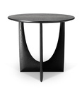 Sivupöytä Oak Geometric 51 cm, musta