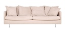 Sohva Julia Lux XL 3:n istuttava, Caleido Powder Pink