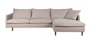 Divaanisohva Julia Lux SET 2, oikea, Caleido Cool Beige