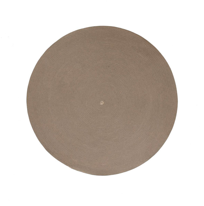Ulkotilan matto Circle, pyöreä 140 cm, eri värejä