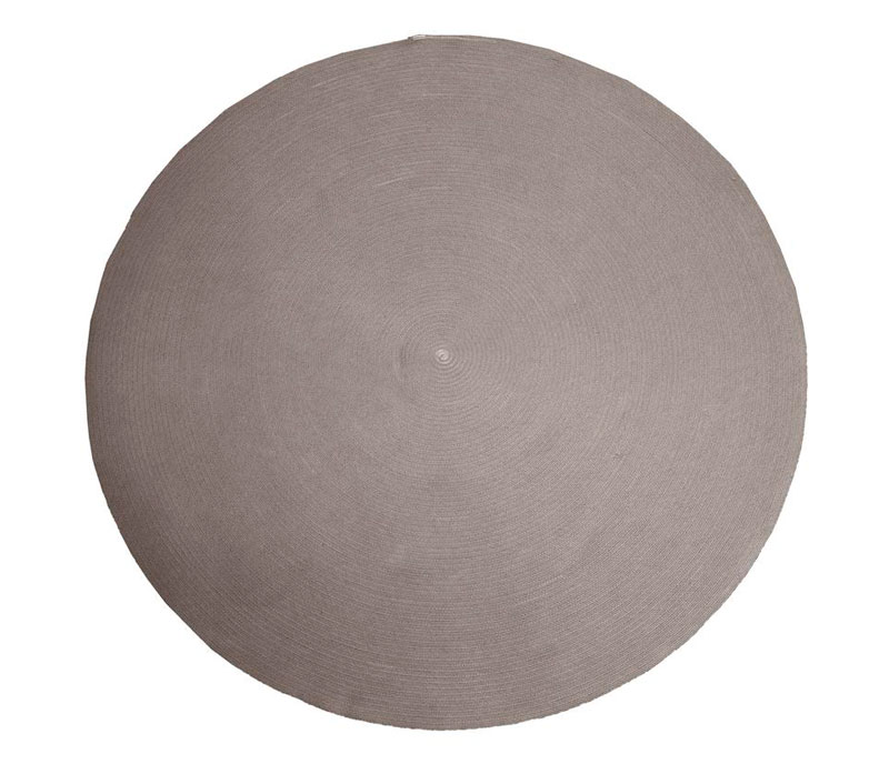 Ulkotilan matto Circle, pyöreä 200 cm, eri värejä